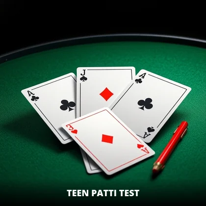 Teen Patti Test live game on the 99exch casino floor